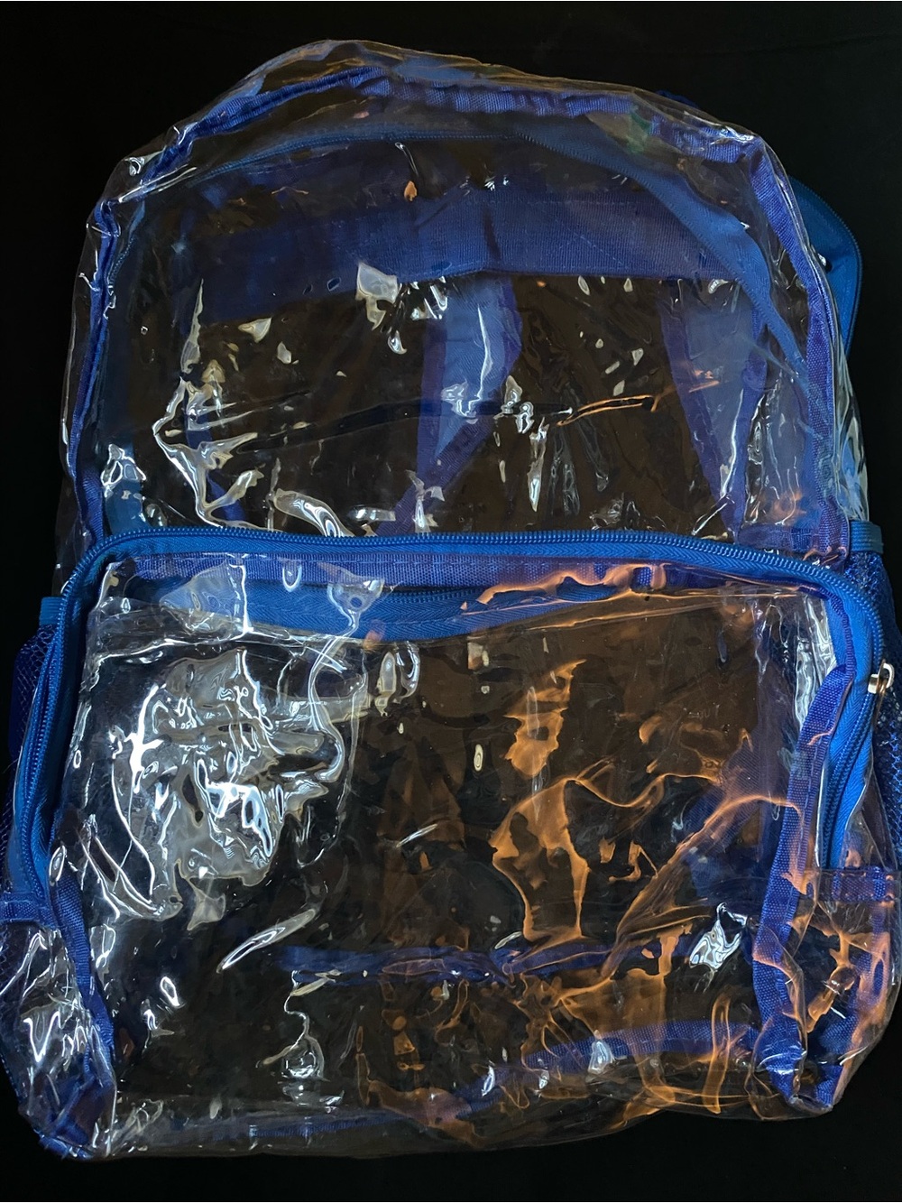Lightweight Clear Unisex Stadium|Airport | School Approved Bag